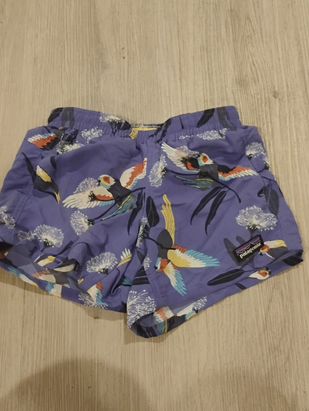 Patagonia Girls Baggies Pull on Athletic Shorts Sz S